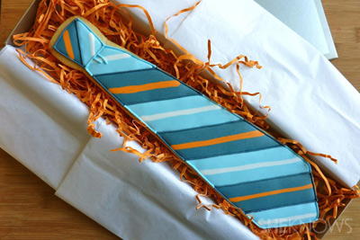 Father's Day Cookie Tie